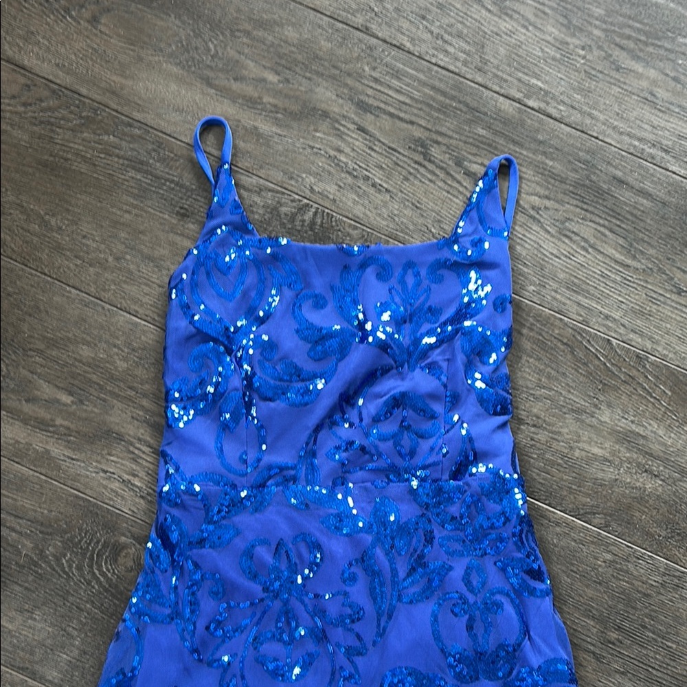 BNWOT gorgeous royal blue dress - Picture 3 of 5
